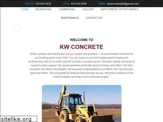 kwconcreteutah.com