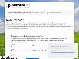 kwhrechner.com