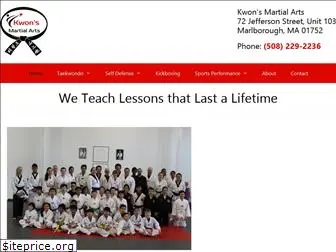 kwonsmartialarts.com