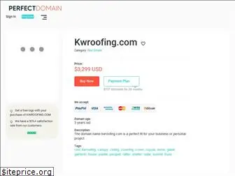 kwroofing.com