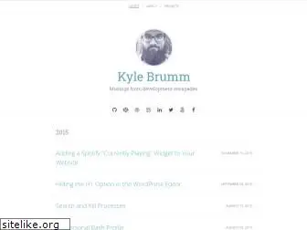 kylebrumm.com