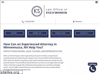 kyleswansonlaw.com