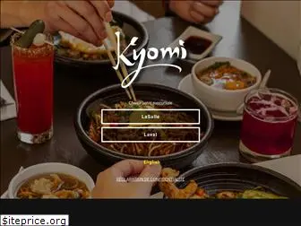 kyomirestaurant.com