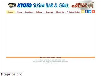 kyotosushibargrill.com