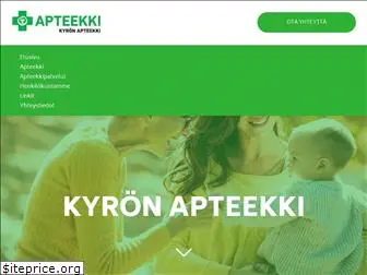 kyronapteekki.fi