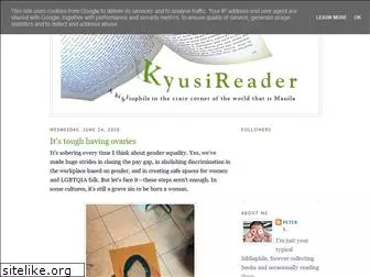 kyusireader.blogspot.com