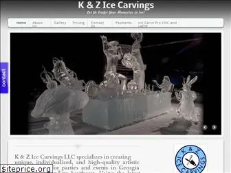 kzicecarvings.com
