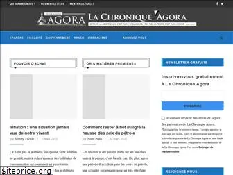 la-chronique-agora.com