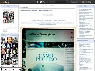 la-plume-francophone.over-blog.com