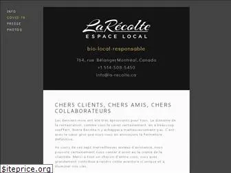 la-recolte.ca