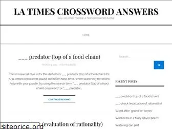 la-times-crossword-answers.com