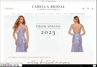 labellabridalboutique.com