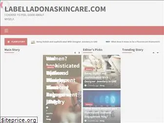 labelladonaskincare.com