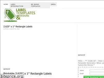 labeltemplates.org