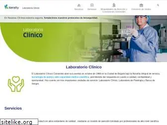 laboratorioclinicokeralty.com