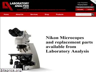 laboratoryanalysis.co.uk