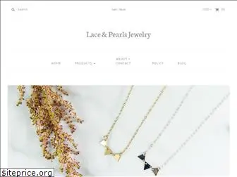 laceandpearlsjewelry.com