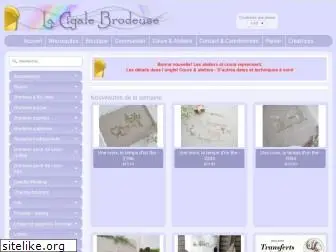 lacigalebrodeuse.com