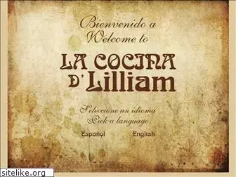 lacocinadelilliam.com