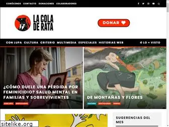 www.lacoladerata.co
