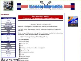 lacrosse-information.com