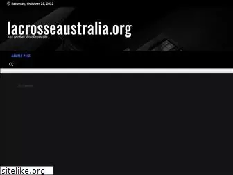 lacrosseaustralia.org