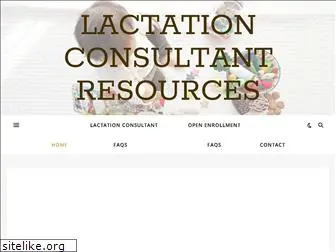 lactationconsultantresources.com