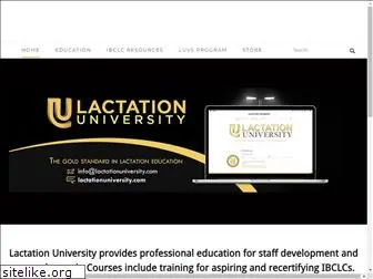 lactationuniversity.com