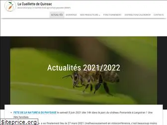 lacueillettedequinsac.com