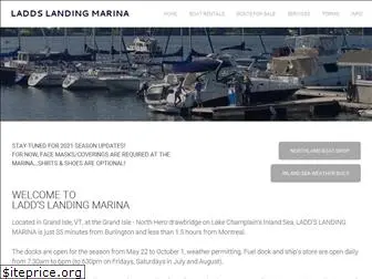 laddslandingmarina.com