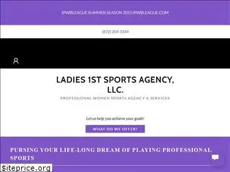 ladies1stsportsagency.com