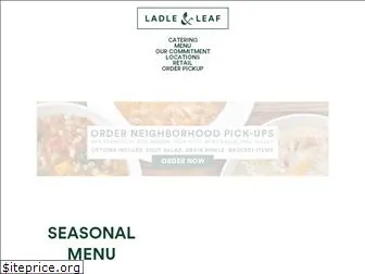 ladleandleaf.com