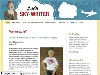 ladyskywriter.com
