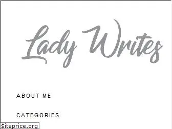 ladywritesblog.com