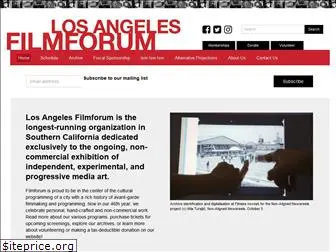 lafilmforum.org