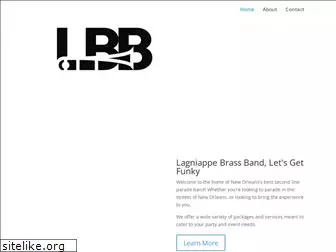 lagniappebrassband.com