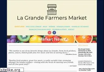 lagrandefarmersmarket.org