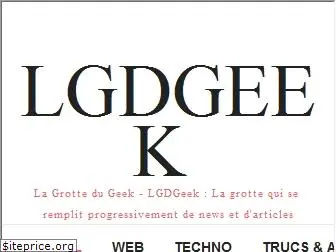 lagrottedugeek.com