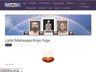 lahirimahasayakriyayoga.org