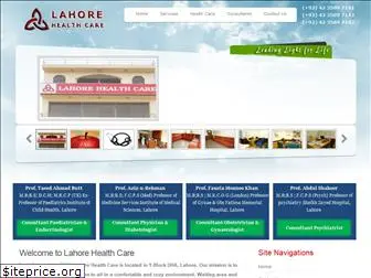 lahorehealthcare.com