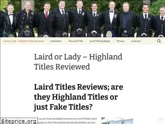 lairdtitles.com