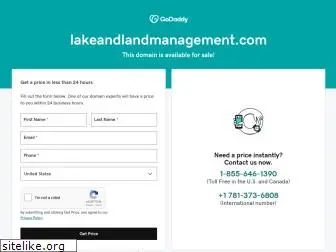 lakeandlandmanagement.com