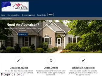 lakeareaappraisalfirm.com