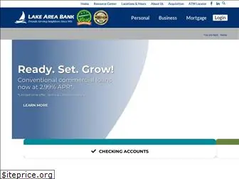 lakeareabank.com