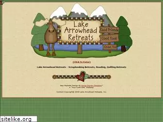 lakearrowheadretreats.com