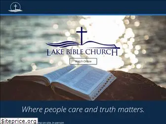 lakebiblechurch.com