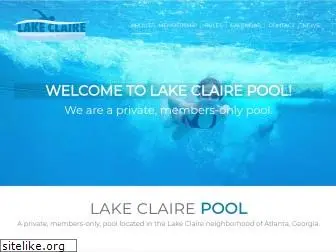 lakeclairepool.com