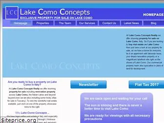 lakecomoconcepts.com