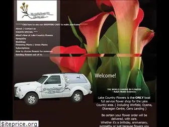 lakecountryflowers.com