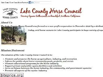 lakecountyhorsecouncil.com